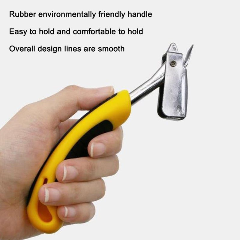 Staple Remover, Staple Puller Tool with Ergonomic Handle, Upholstery and Construction Heavy Duty Staple Removers for Removing All Kinds of Nails in Furniture, Floor, Wooden Box, Photo Frame, Carpet - Image 4